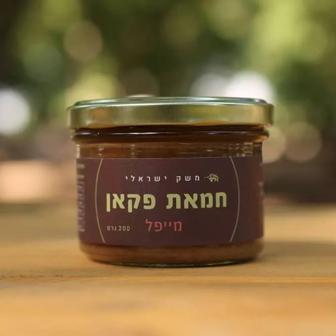 חמאת פקאן עם מייפל - פקאן הצפון